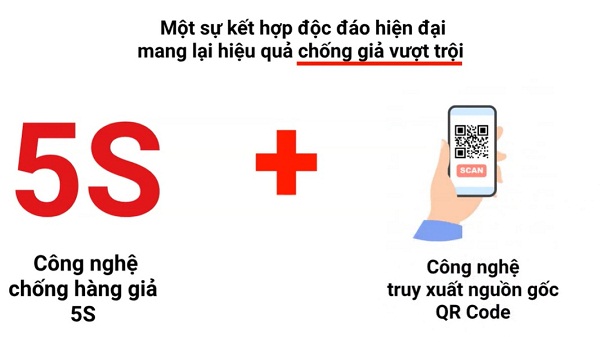 Đặc điểm tem cào chống giả SMS kết hợp công nghệ 5S